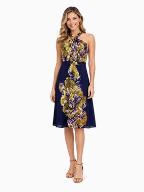 The Limited Multicolor Halter Dress